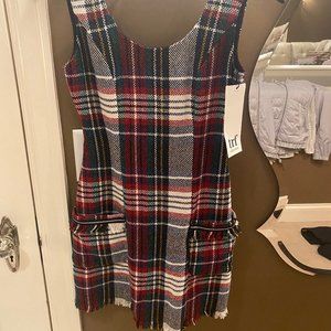 ZARA plaid mini dress